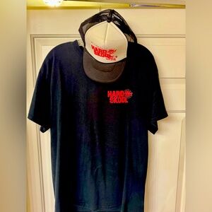 Guns N' Roses Official Merchandise Hard Skool T-Shirt L Large Trucker  Hat Cap